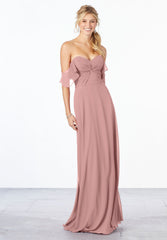 A Line Long Evening Formal Dress MGNY Madeline Gardner New York 21651