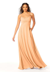 A Line Evening Long Formal Dress MGNY Madeline Gardner New York 21803