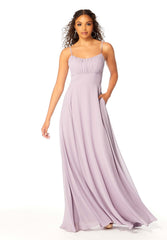 A Line Long Formal Evening Dress MGNY Madeline Gardner New York 21803