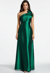 A Line Long Ruffle Formal Dress Jovani 43048