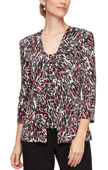 Alex Evenings AE83211546 Long Sleeve Twinset