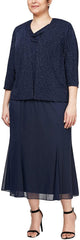 Alex Evenings AE84211554 Plus Size Long Formal Dress