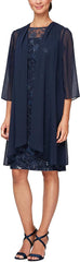 Alex Evenings AE82171013 Short Mother of the Bride Dress
