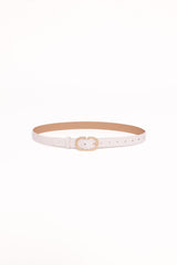 Abbott Belt - White