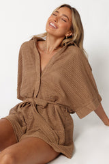 Culpo Playsuit - Mocha