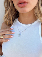 Brassie Necklace Silver