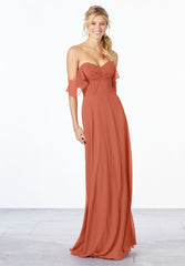 A Line Evening Long Formal Dress MGNY Madeline Gardner New York 21651