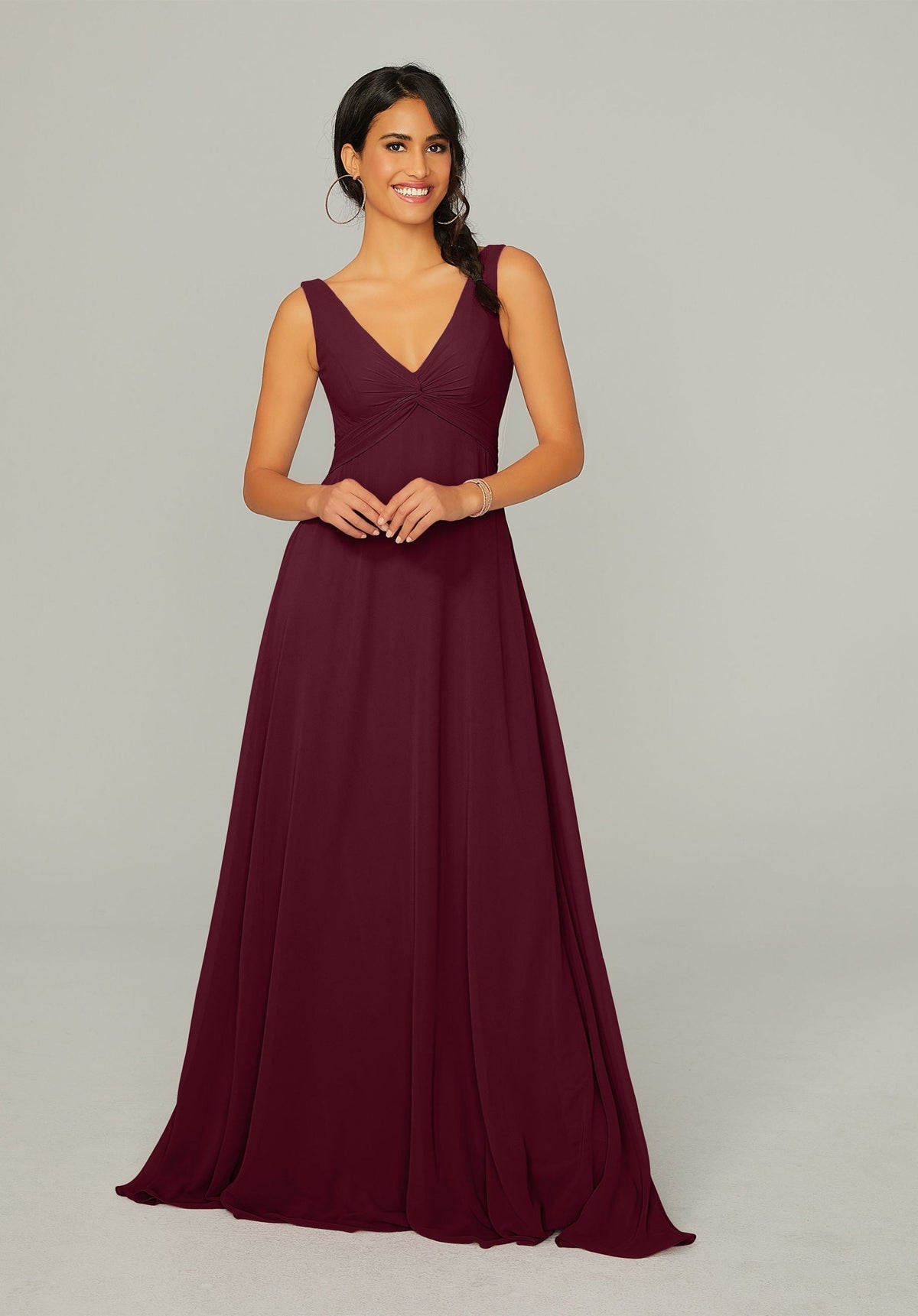 A Line Formal Long Dress MGNY Madeline Gardner New York 21767