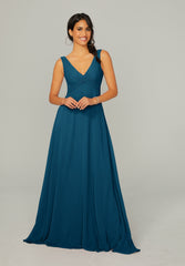 A Line Long Formal Dress MGNY Madeline Gardner New York 21767