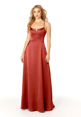A Line Formal Long Dress MGNY Madeline Gardner New York 21806