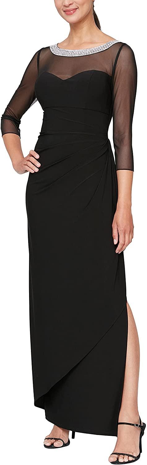 Alex Evenings AE82351578 Long Formal Dress
