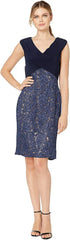 Alex Evenings AE82122224 Sleeveless Short Formal Dress