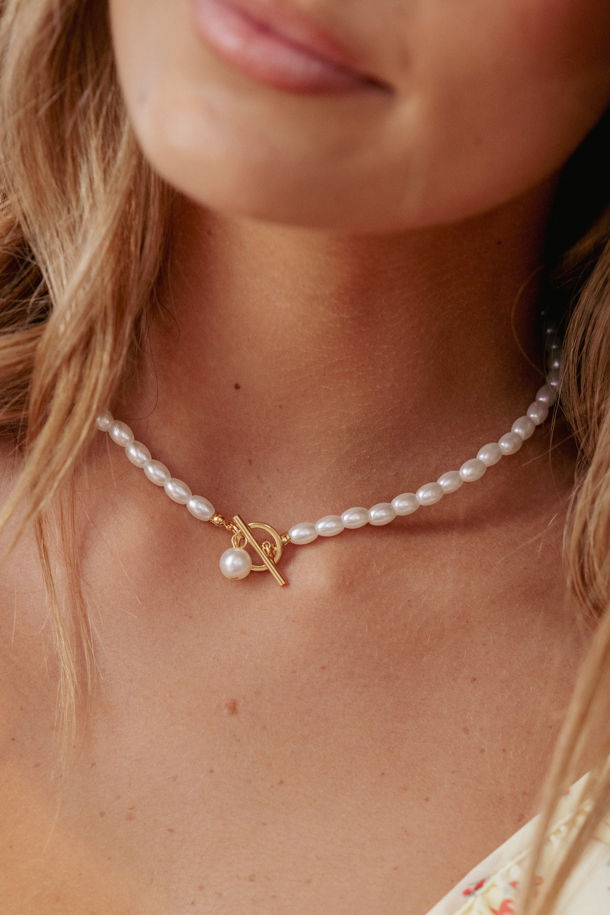 Alira Necklace - Pearl