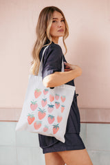 Billie Tote Bag - White