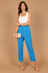 Baxley Tailored Pants - Blue