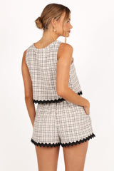 Elea Short - Black White