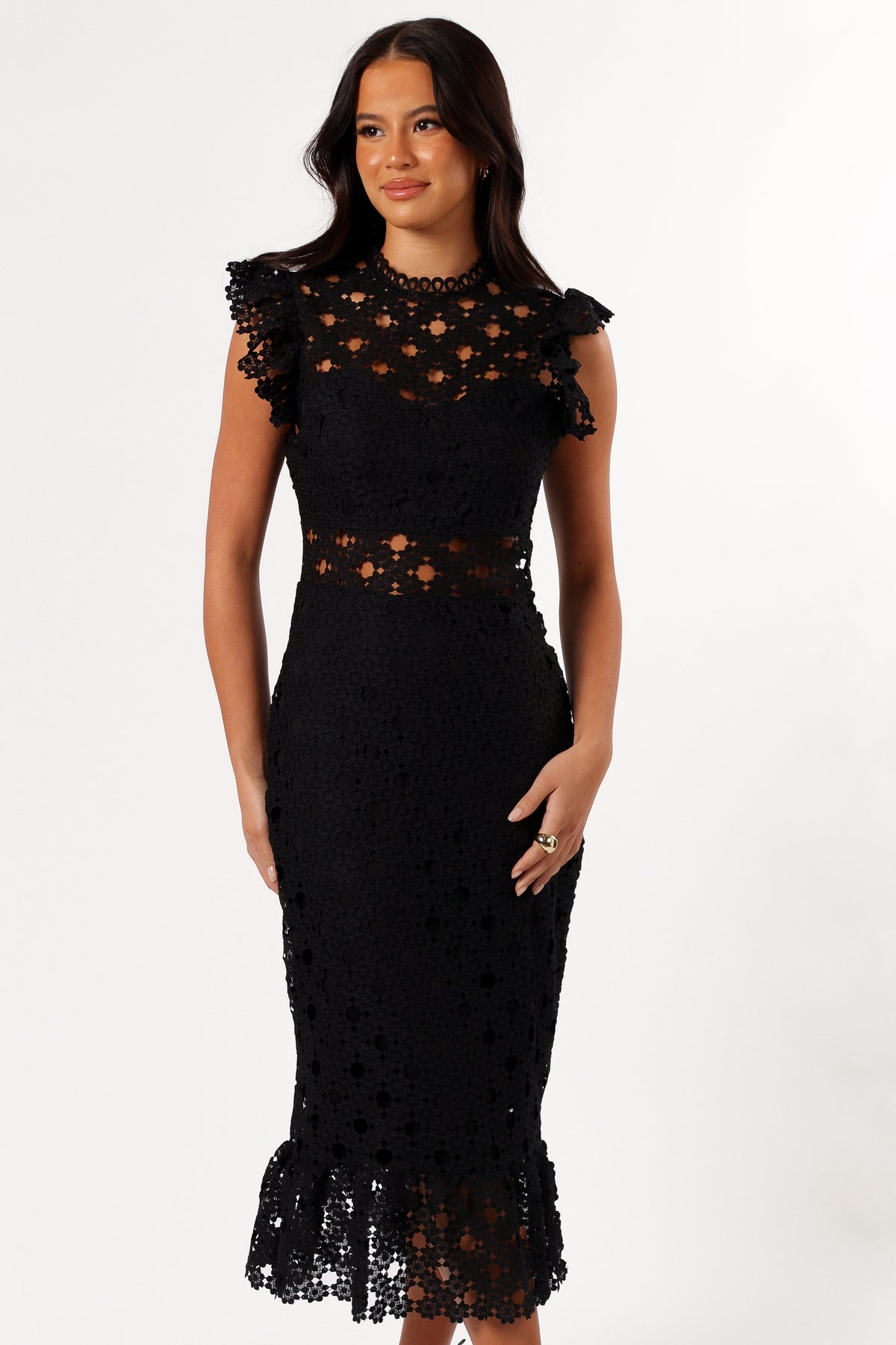 Anderson Midi Dress - Black