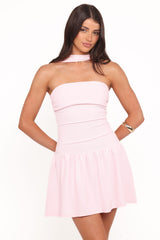 Aven Mini Dress - Pink