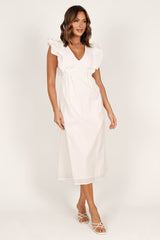 Bethy Maxi Dress - White