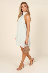 Blair Dress - Dusty Blue