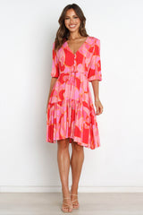 Despina Dress - Pink