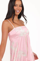 Elanor Maxi Dress - Pale Pink