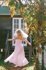 Elanor Maxi Dress - Pale Pink