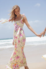 Ellody Maxi Dress - Yellow Petunia
