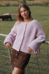 Albertine Cardigan - Lavender