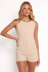 Chappelle Playsuit - Beige
