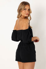 Daniella Playsuit - Black