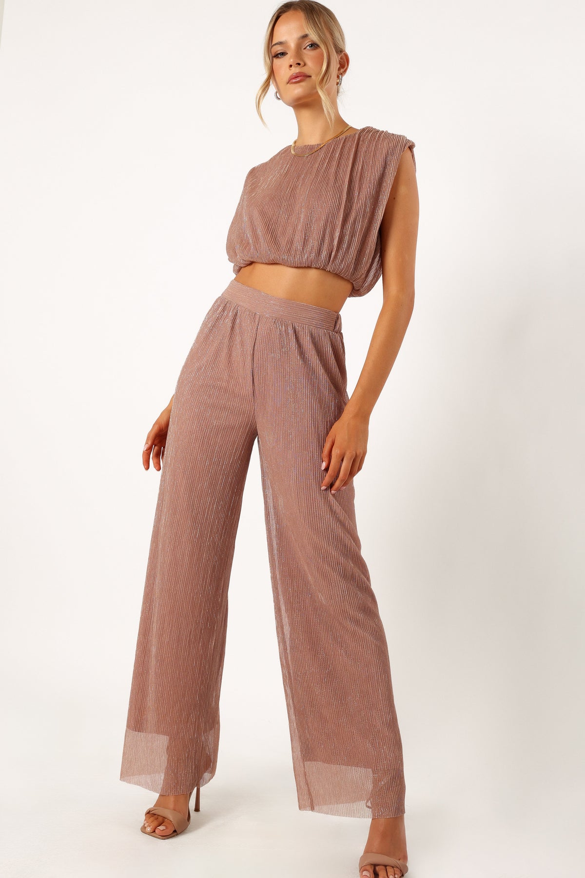 Alexia Two Piece Set - Dusty Rose