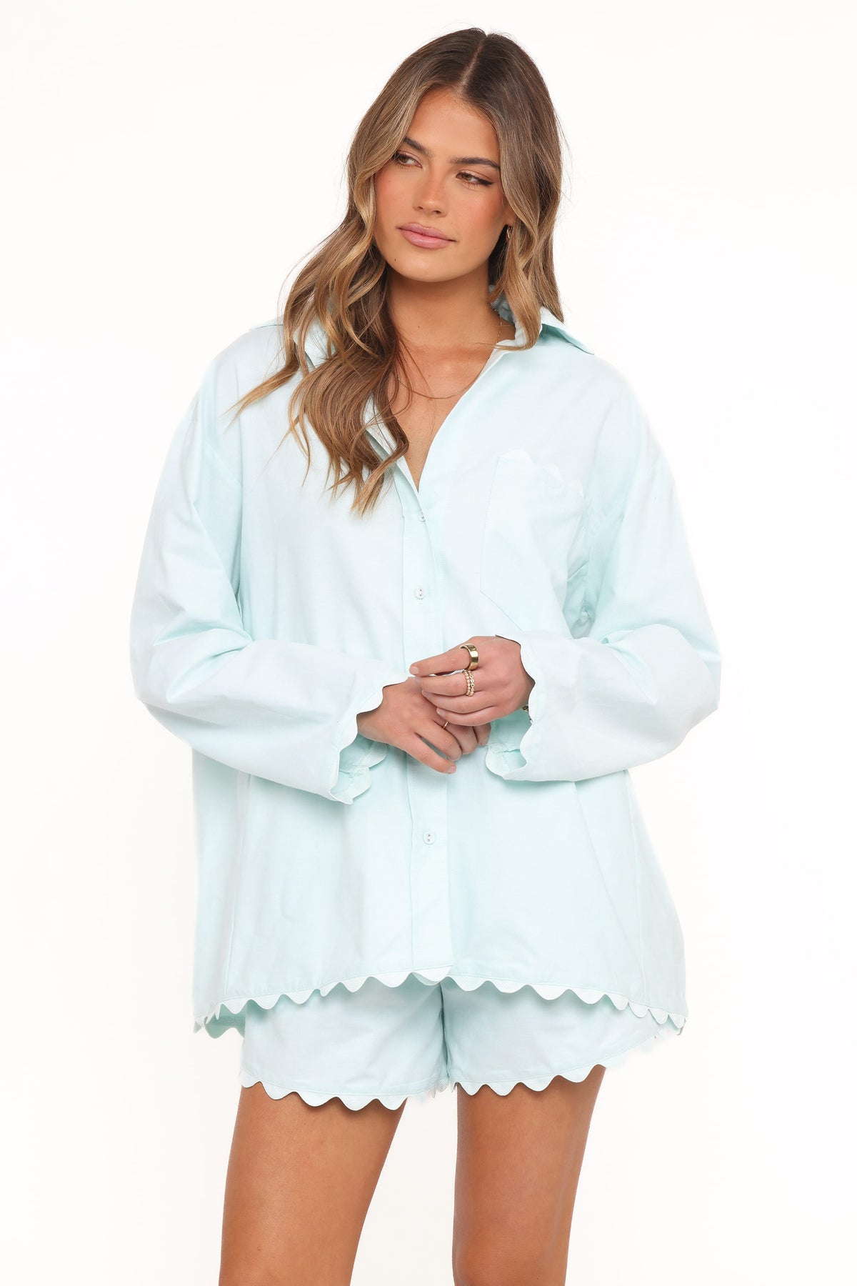Faith Short Set - Aqua
