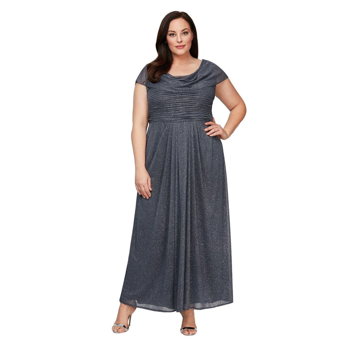 Alex Evenings AE8433096 Plus Size Long Formal Dress